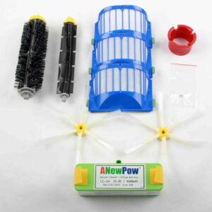 Roomba 600 Series Replenishment Kit 6 Arm Brush 4400mAH Lithium Battery